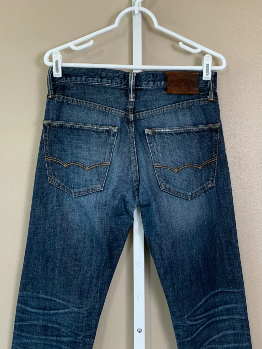 American Eagle Original Taper Distressed Jeans